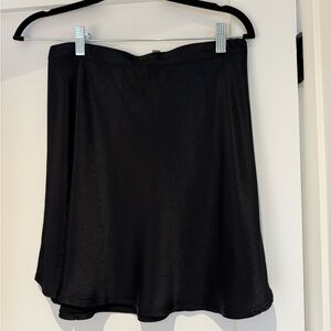 Anthropologie Black A-Line Skirt
